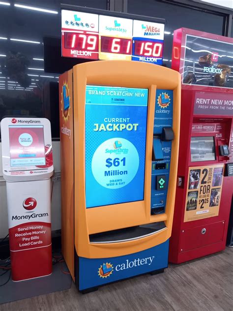 california lottery machines